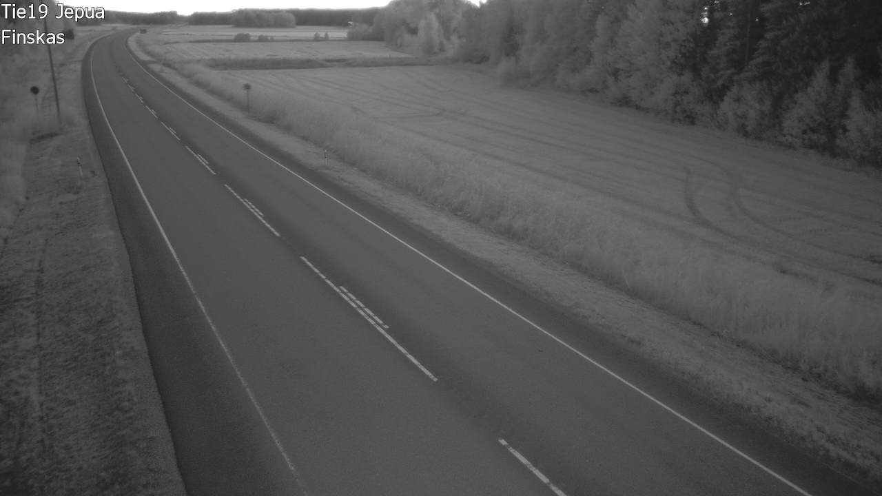 Weather Camera Image Road 19 Jepua, Uusikaarlepyy, Pohjanmaa