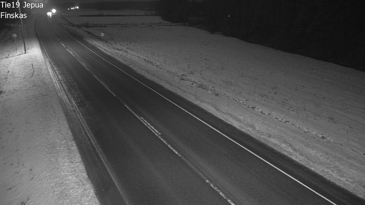 Weather Camera Image Väg 19 Jeppo, Uusikaarlepyy, Pohjanmaa