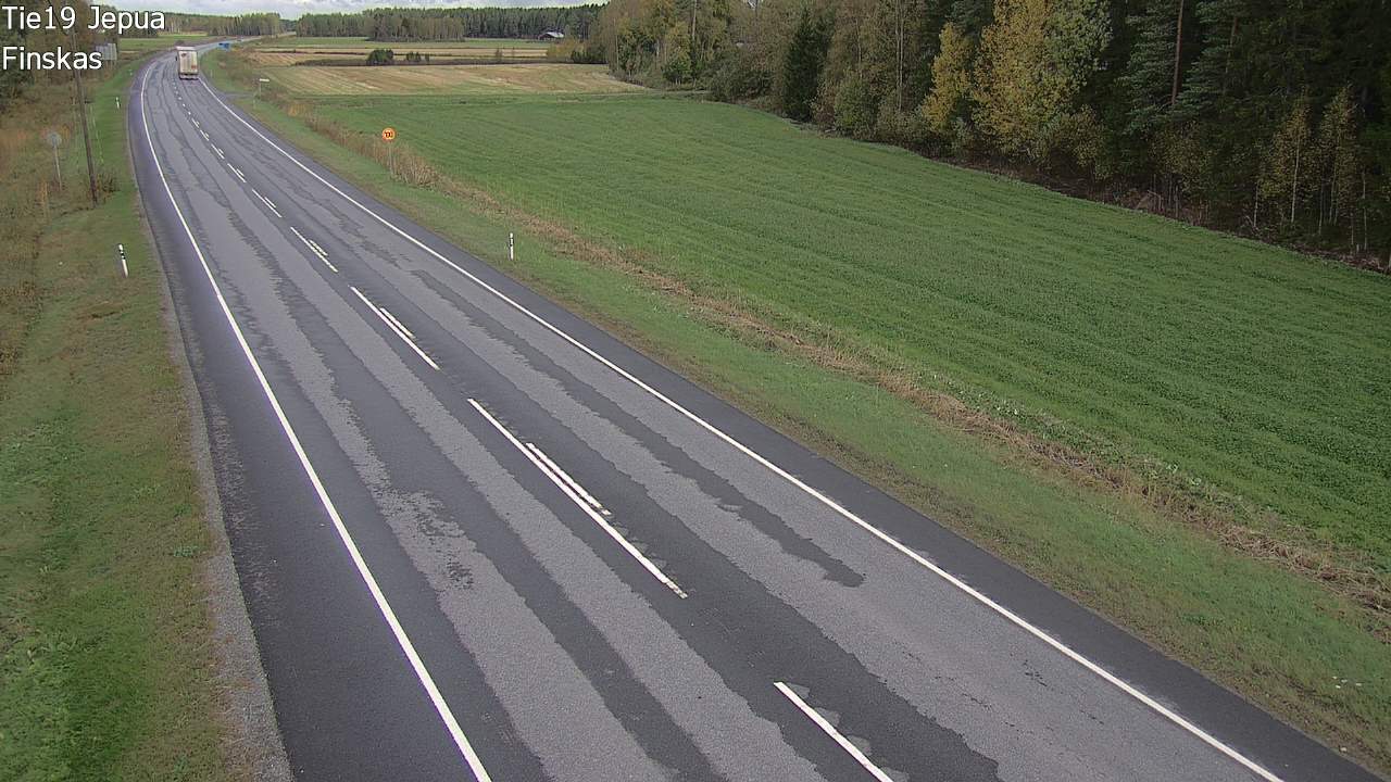 Weather Camera Image Road 19 Jepua, Uusikaarlepyy, Pohjanmaa