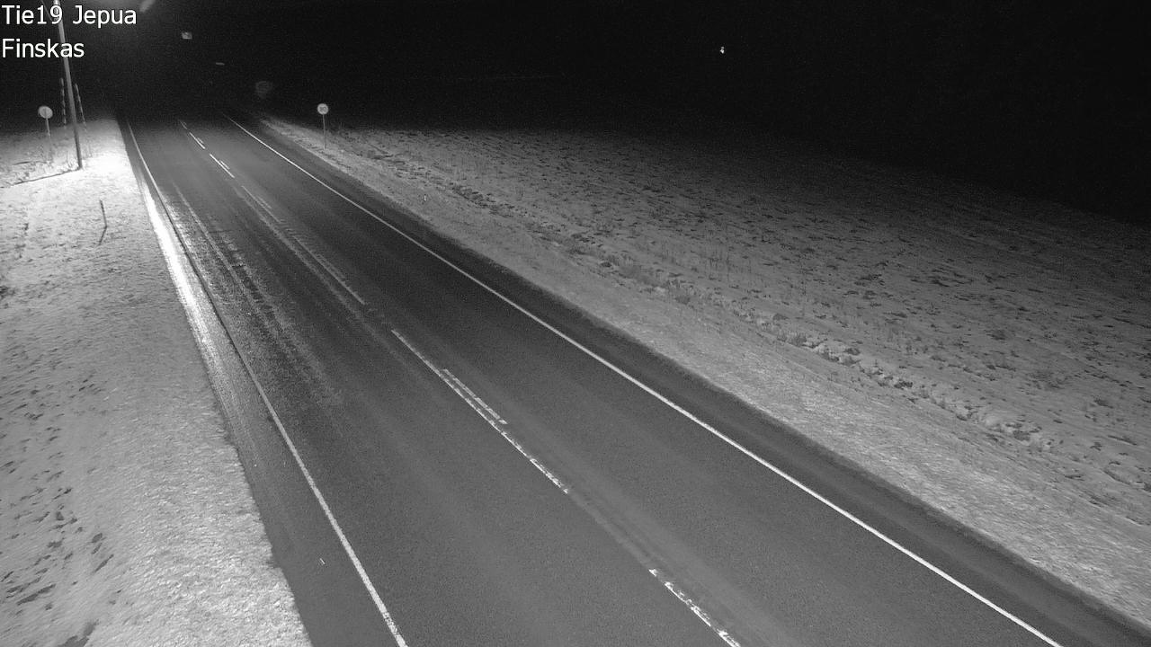 Weather Camera Image Väg 19 Jeppo, Uusikaarlepyy, Pohjanmaa