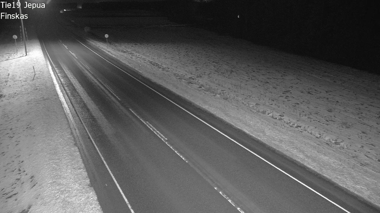 Weather Camera Image Väg 19 Jeppo, Uusikaarlepyy, Pohjanmaa