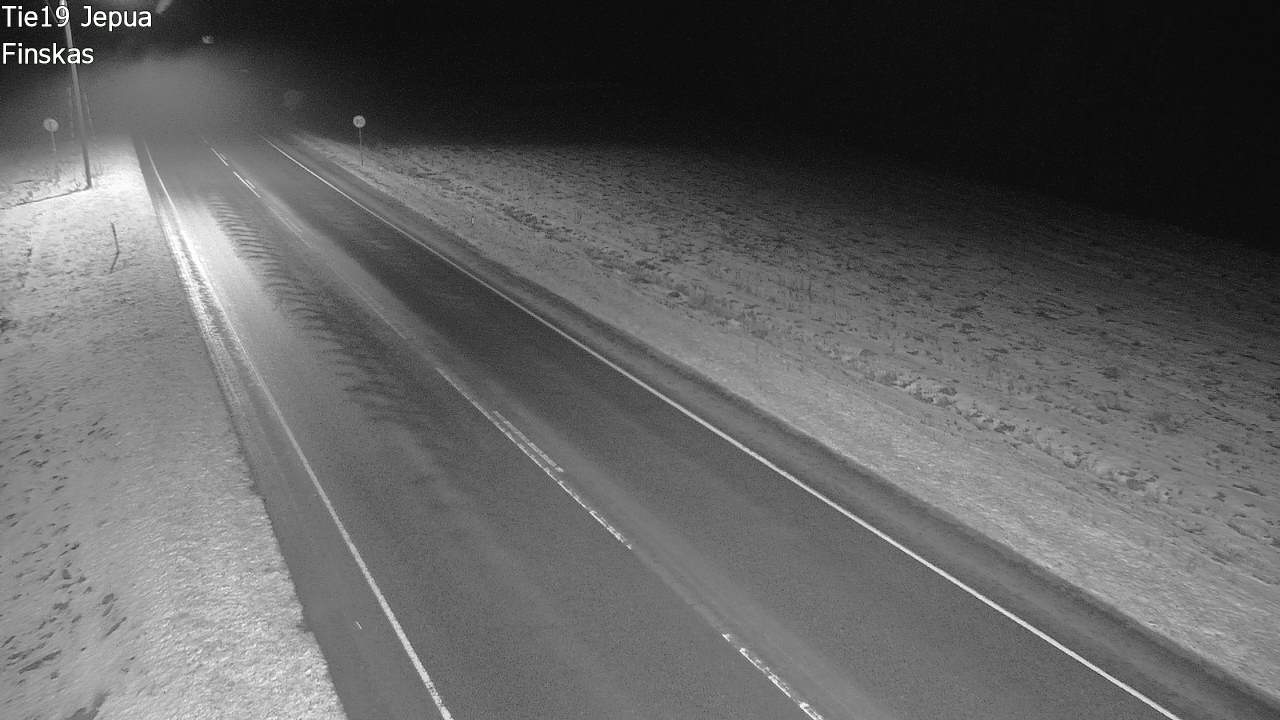 Weather Camera Image Väg 19 Jeppo, Uusikaarlepyy, Pohjanmaa