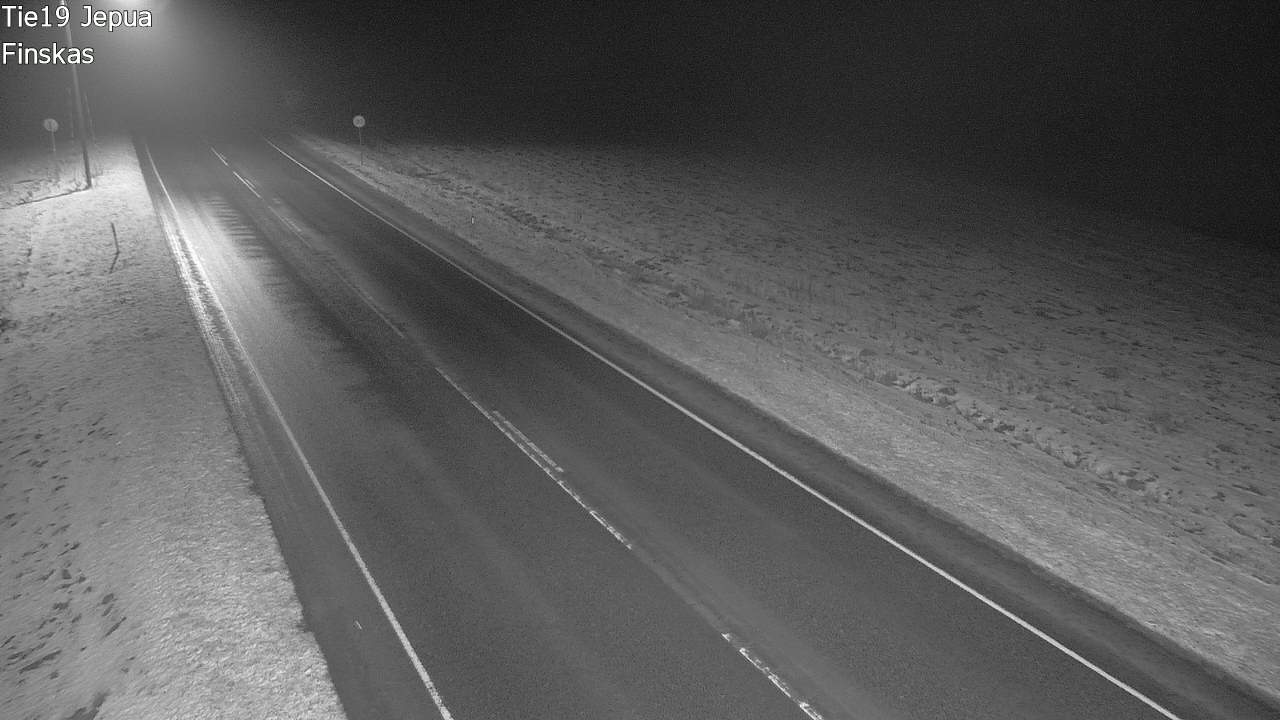 Weather Camera Image Väg 19 Jeppo, Uusikaarlepyy, Pohjanmaa