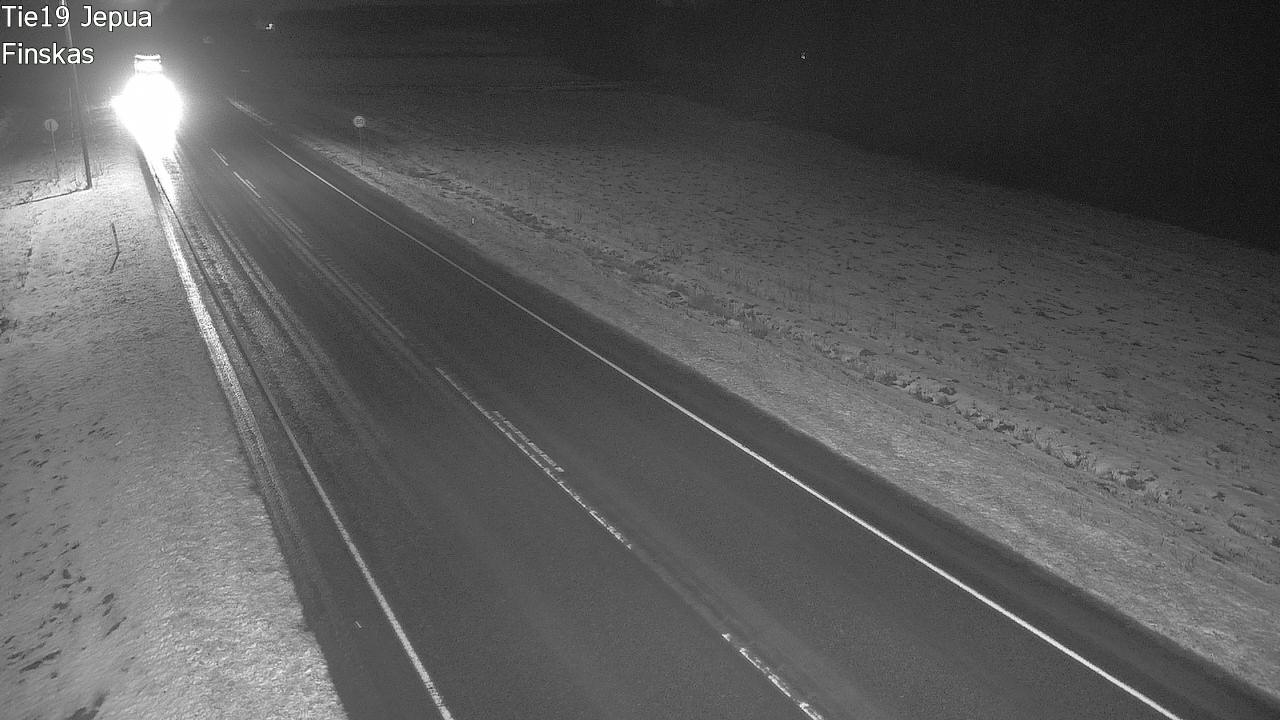 Weather Camera Image Väg 19 Jeppo, Uusikaarlepyy, Pohjanmaa