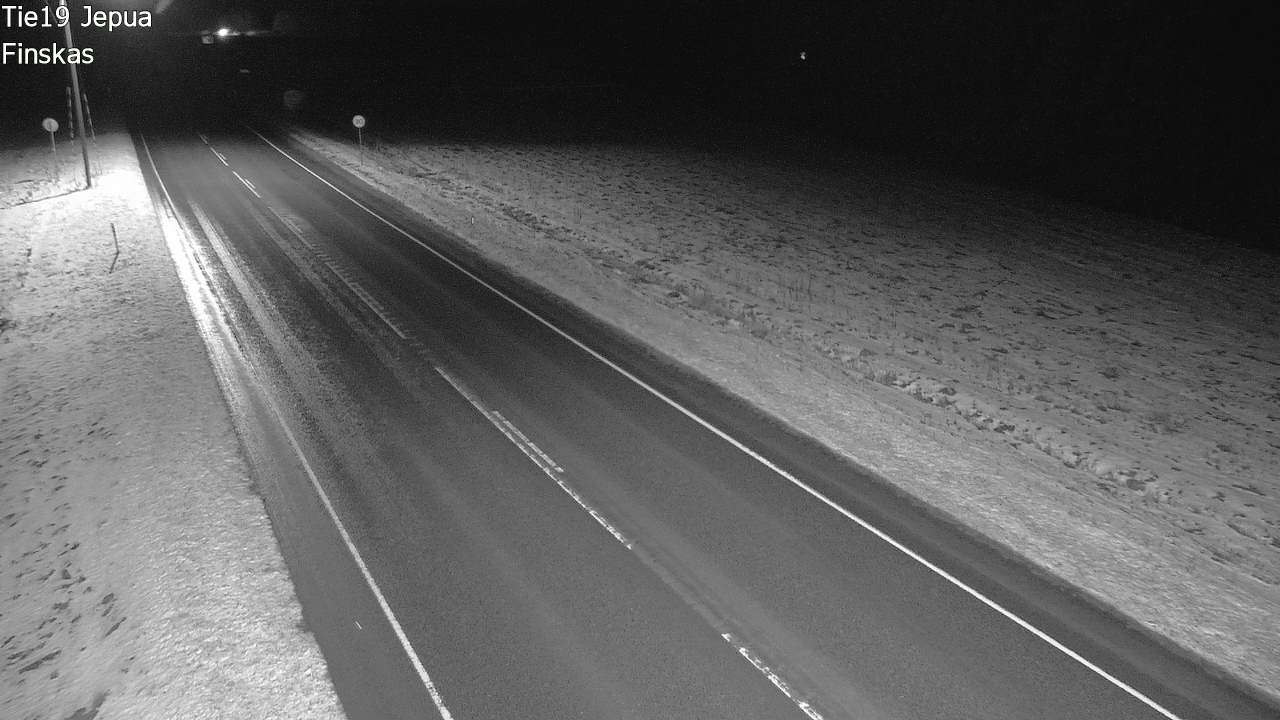 Weather Camera Image Väg 19 Jeppo, Uusikaarlepyy, Pohjanmaa