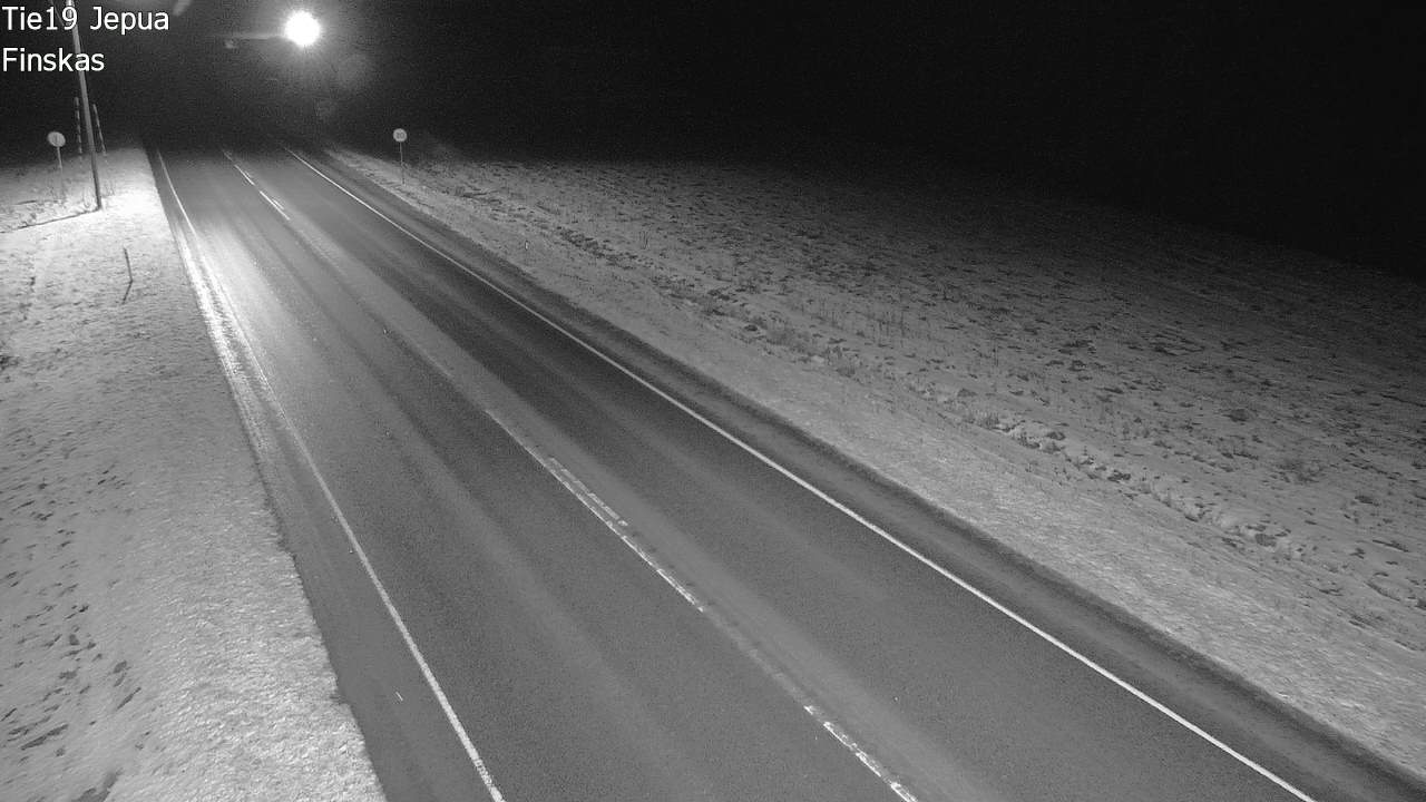 Weather Camera Image Väg 19 Jeppo, Uusikaarlepyy, Pohjanmaa