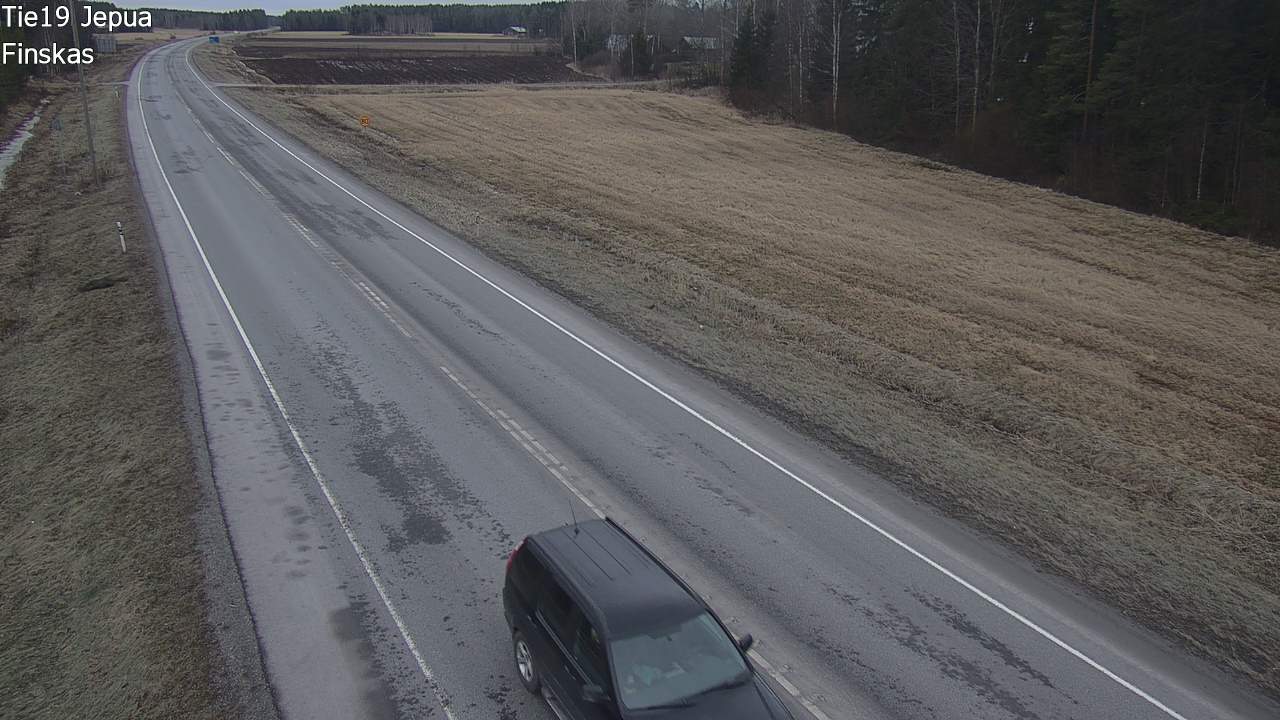 Weather Camera Image Road 19 Jepua, Uusikaarlepyy, Pohjanmaa