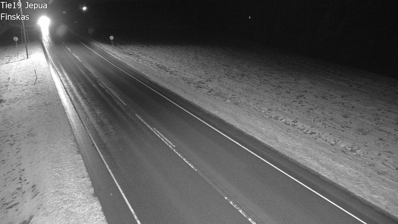 Weather Camera Image Väg 19 Jeppo, Uusikaarlepyy, Pohjanmaa
