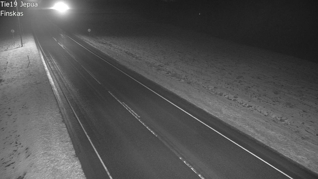 Weather Camera Image Väg 19 Jeppo, Uusikaarlepyy, Pohjanmaa