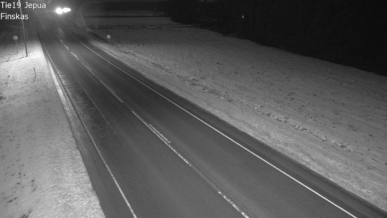Weather Camera Image Väg 19 Jeppo, Uusikaarlepyy, Pohjanmaa