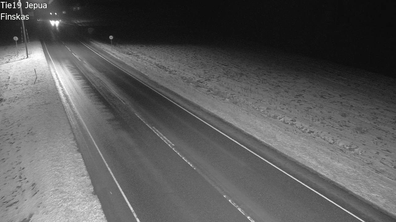 Weather Camera Image Väg 19 Jeppo, Uusikaarlepyy, Pohjanmaa