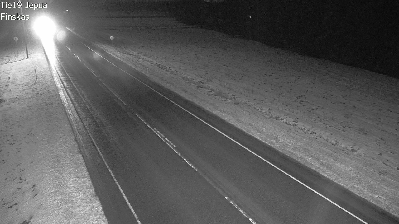 Weather Camera Image Väg 19 Jeppo, Uusikaarlepyy, Pohjanmaa