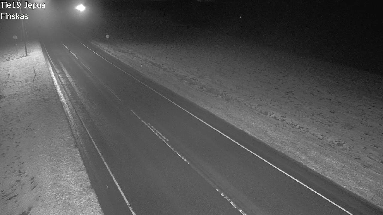 Weather Camera Image Väg 19 Jeppo, Uusikaarlepyy, Pohjanmaa