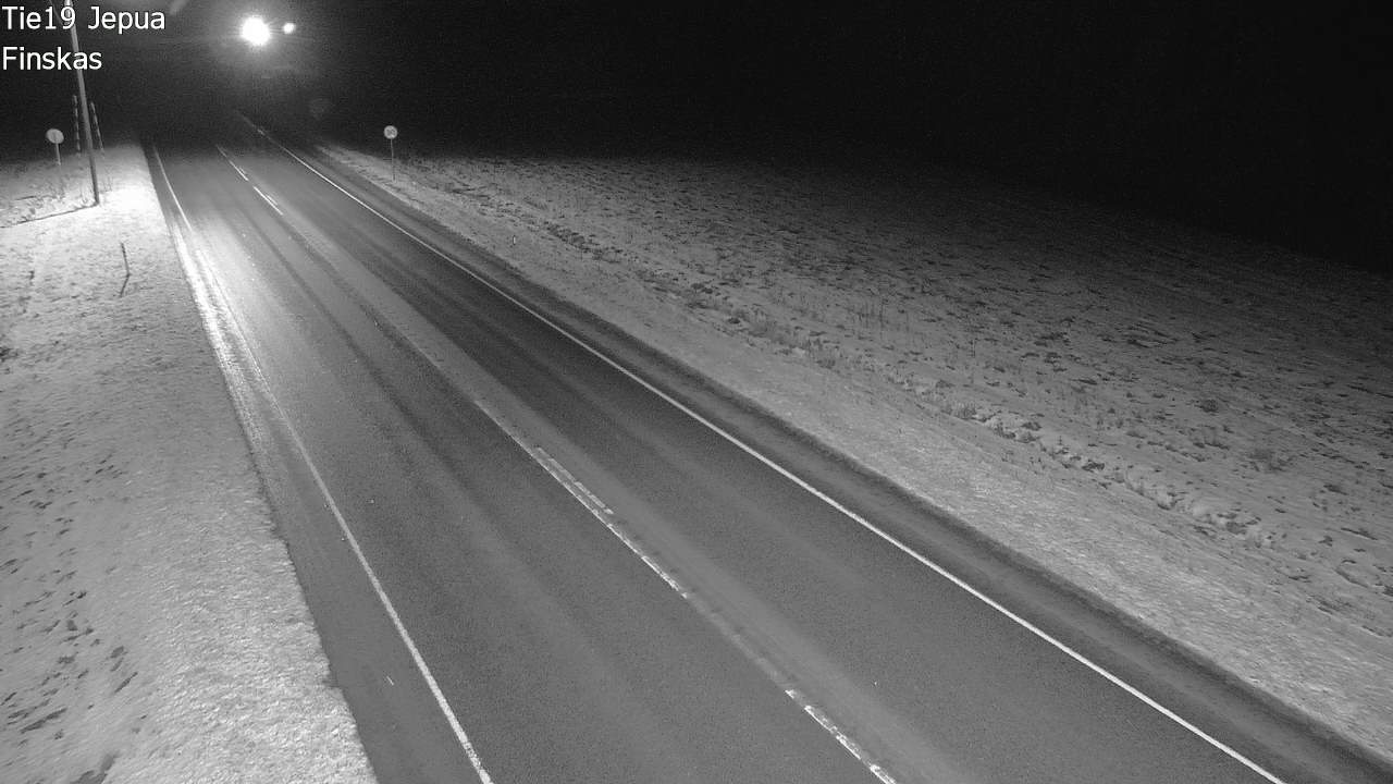 Weather Camera Image Väg 19 Jeppo, Uusikaarlepyy, Pohjanmaa