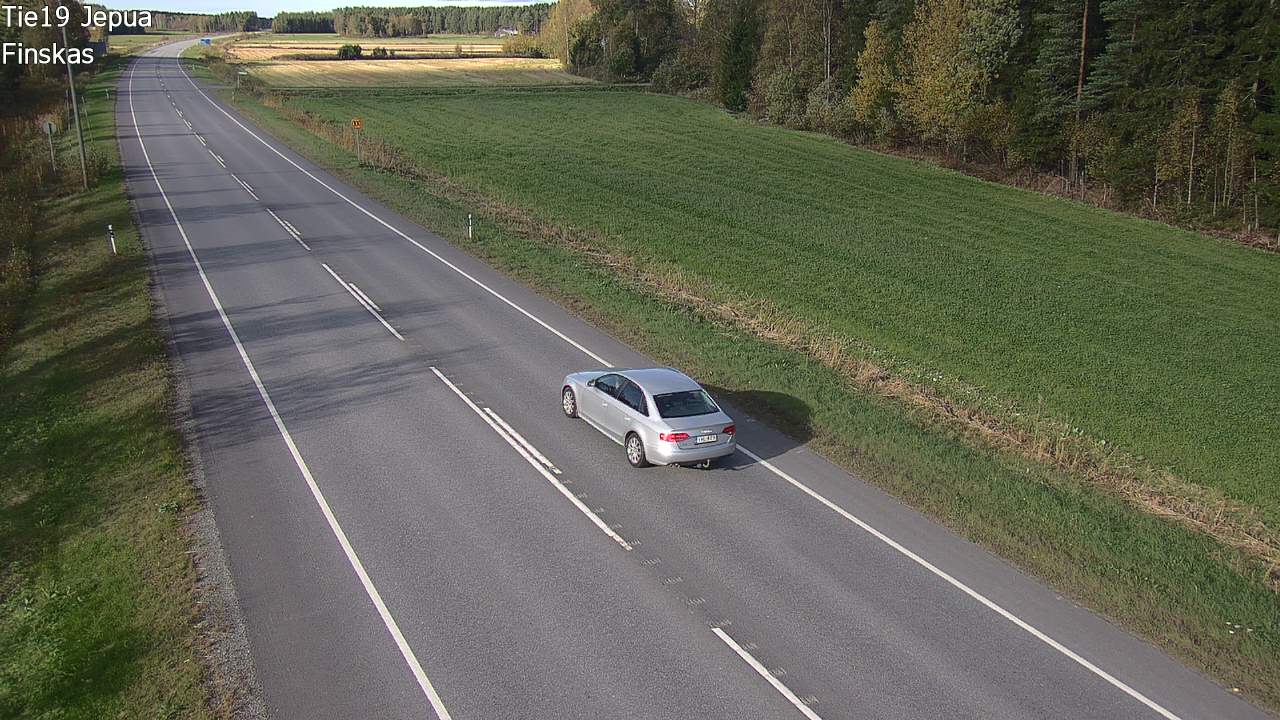 Weather Camera Image Road 19 Jepua, Uusikaarlepyy, Pohjanmaa