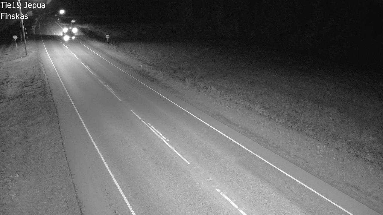 Weather Camera Image Väg 19 Jeppo, Uusikaarlepyy, Pohjanmaa