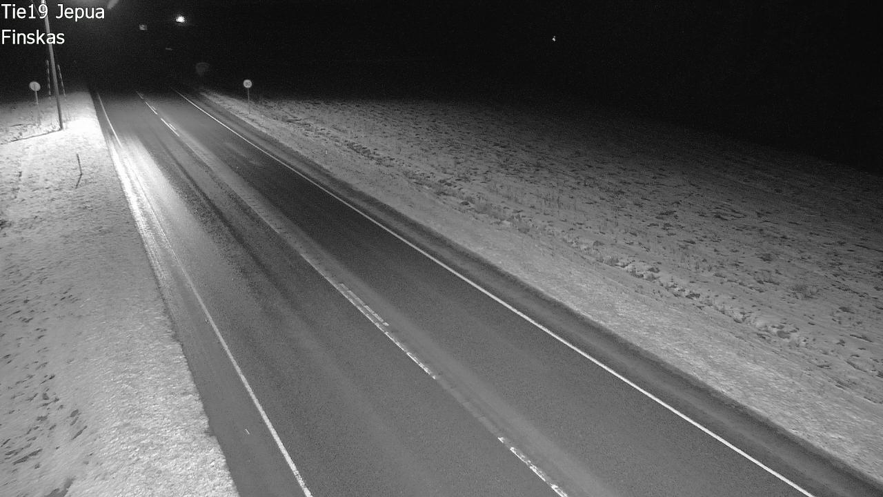 Weather Camera Image Väg 19 Jeppo, Uusikaarlepyy, Pohjanmaa