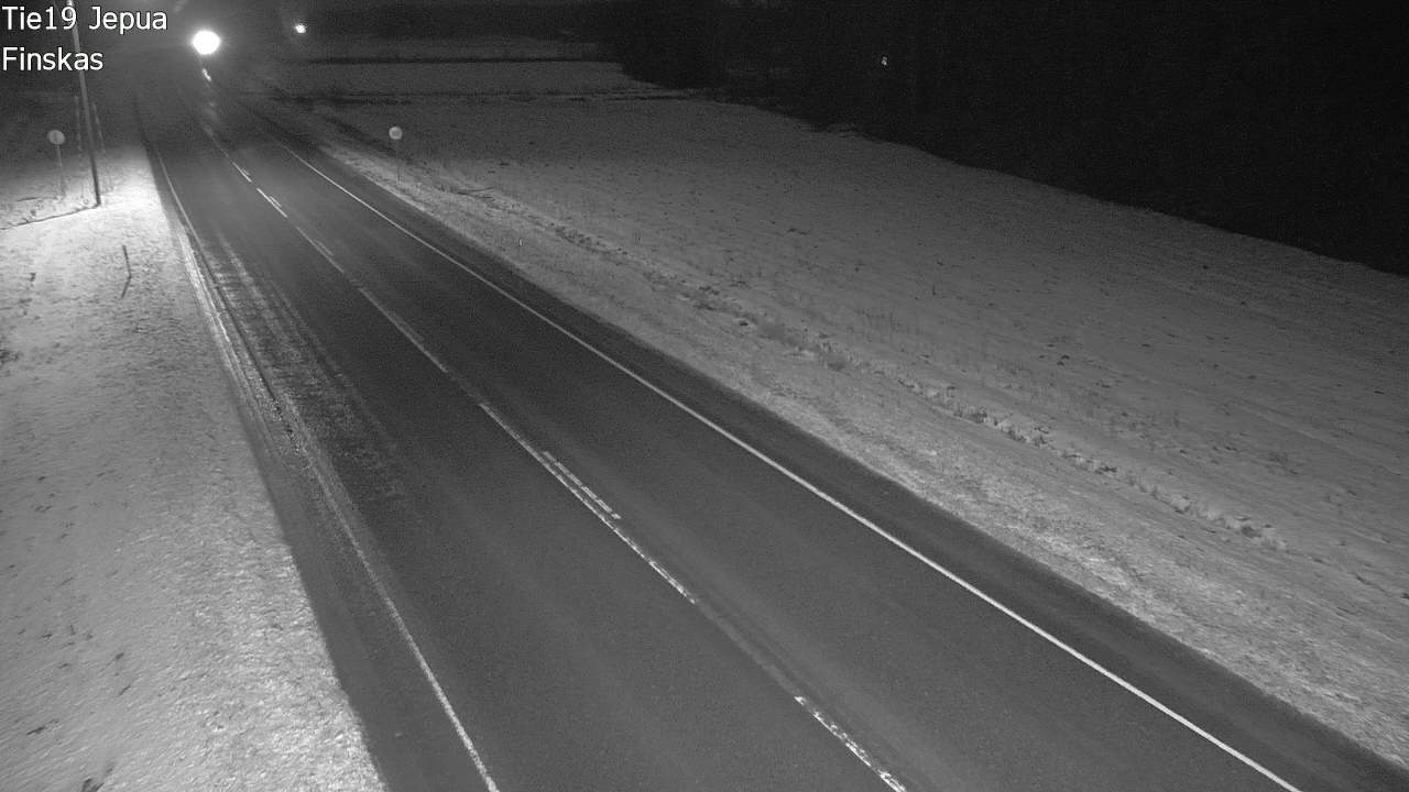Weather Camera Image Väg 19 Jeppo, Uusikaarlepyy, Pohjanmaa