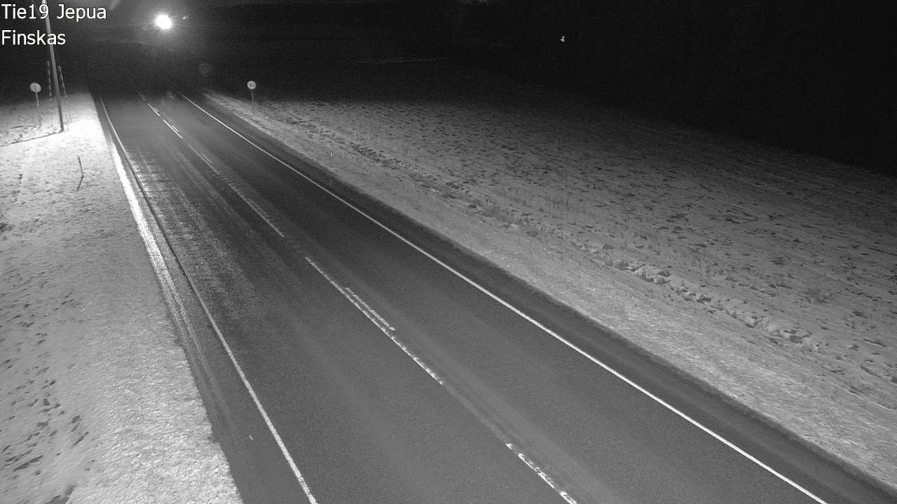 Weather Camera Image Väg 19 Jeppo, Uusikaarlepyy, Pohjanmaa