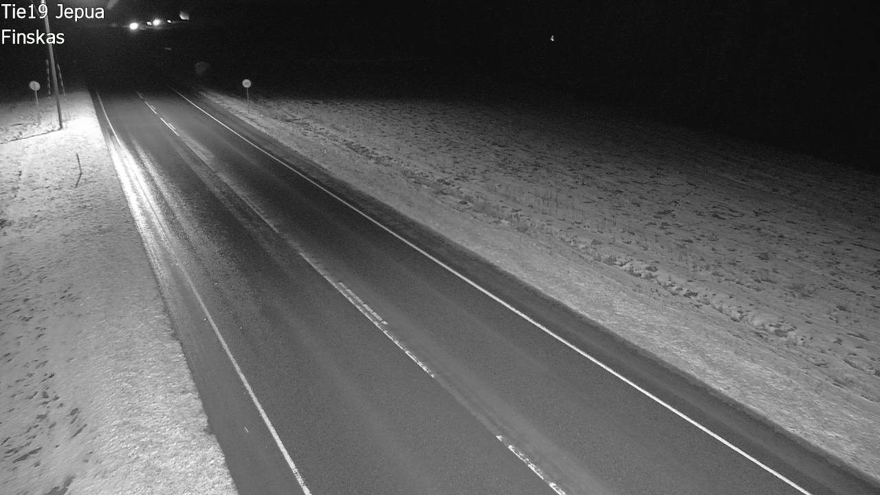 Weather Camera Image Väg 19 Jeppo, Uusikaarlepyy, Pohjanmaa