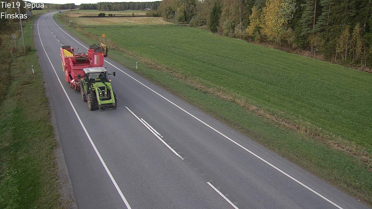 Kelikamerat Kuva Tie 19 Jepua, Uusikaarlepyy, Pohjanmaa