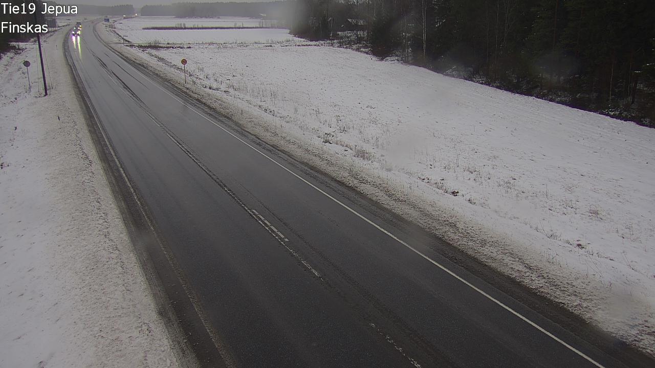Weather Camera Image Väg 19 Jeppo, Uusikaarlepyy, Pohjanmaa