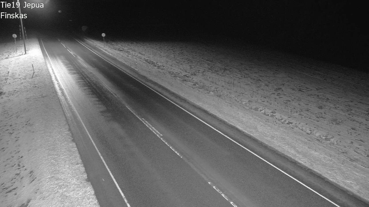 Weather Camera Image Väg 19 Jeppo, Uusikaarlepyy, Pohjanmaa