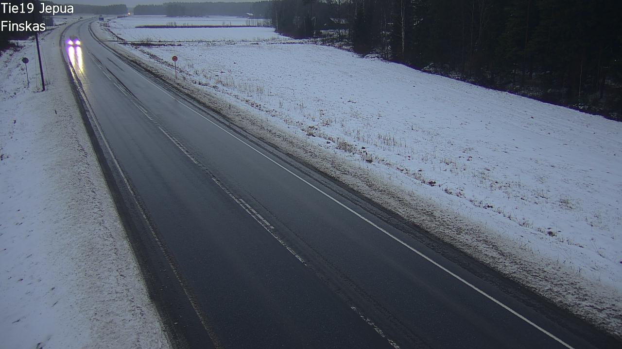 Weather Camera Image Väg 19 Jeppo, Uusikaarlepyy, Pohjanmaa