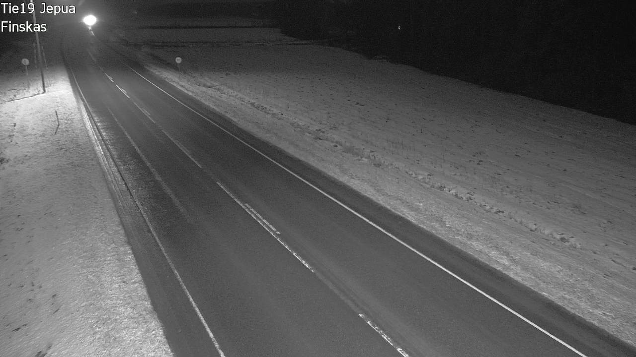 Weather Camera Image Väg 19 Jeppo, Uusikaarlepyy, Pohjanmaa