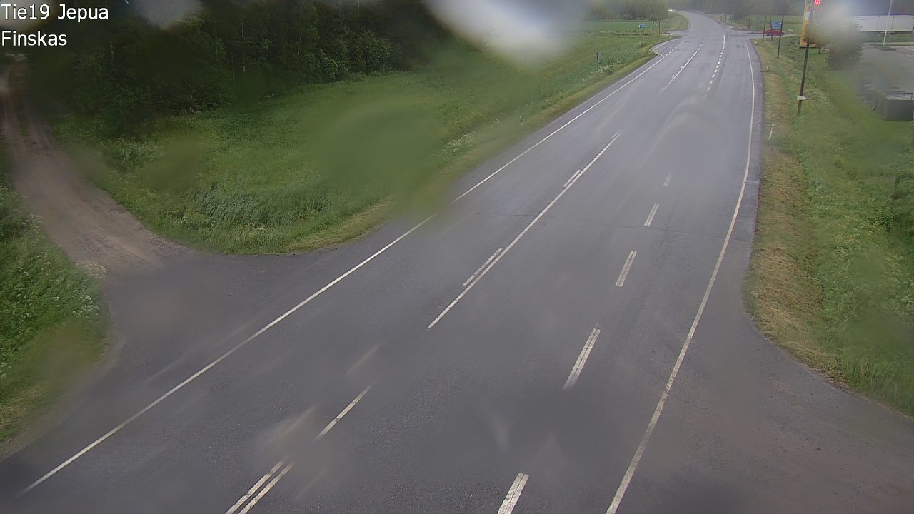 Weather Camera Image Väg 19 Jeppo, Uusikaarlepyy, Pohjanmaa