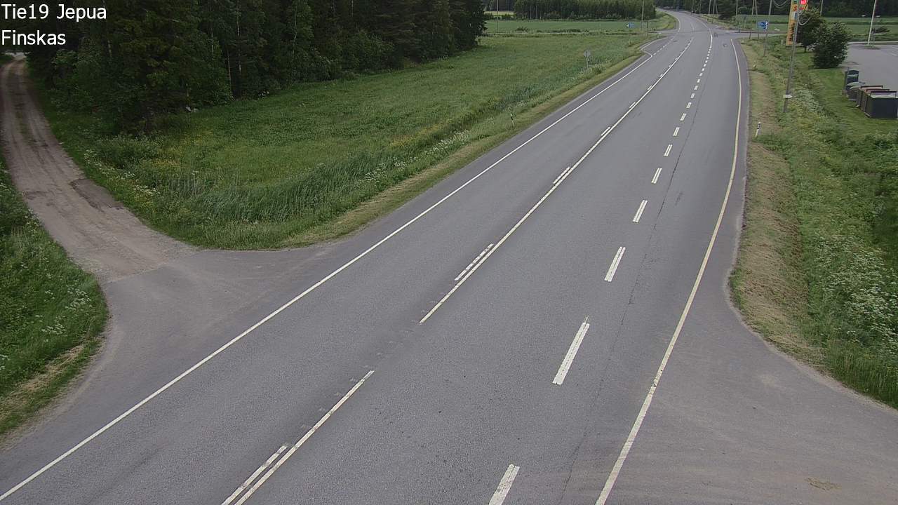 Kelikamerat Kuva Tie 19 Jepua, Uusikaarlepyy, Pohjanmaa