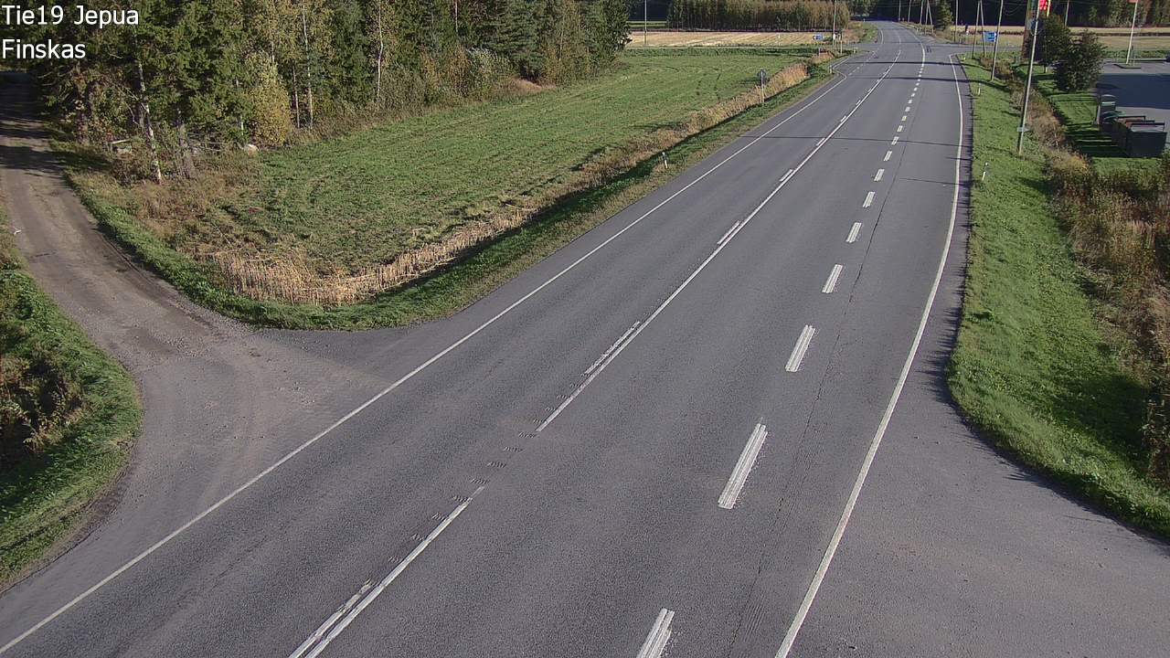 Kelikamerat Kuva Tie 19 Jepua, Uusikaarlepyy, Pohjanmaa