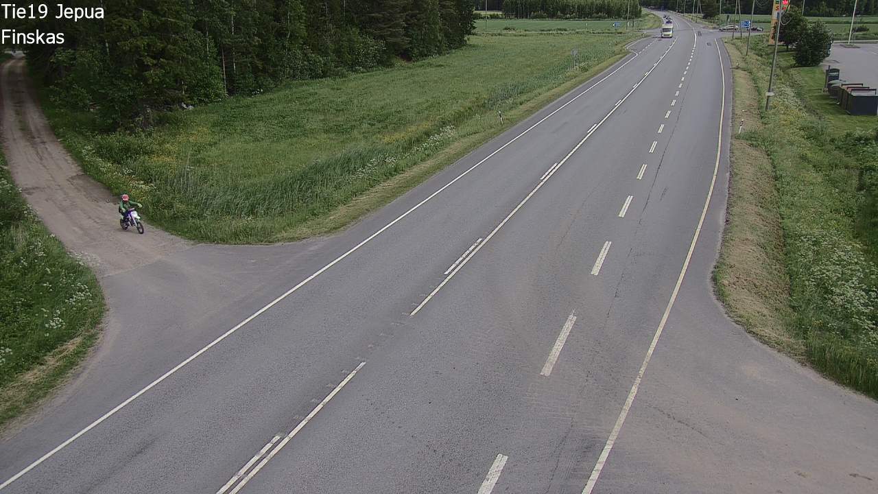 Kelikamerat Kuva Tie 19 Jepua, Uusikaarlepyy, Pohjanmaa