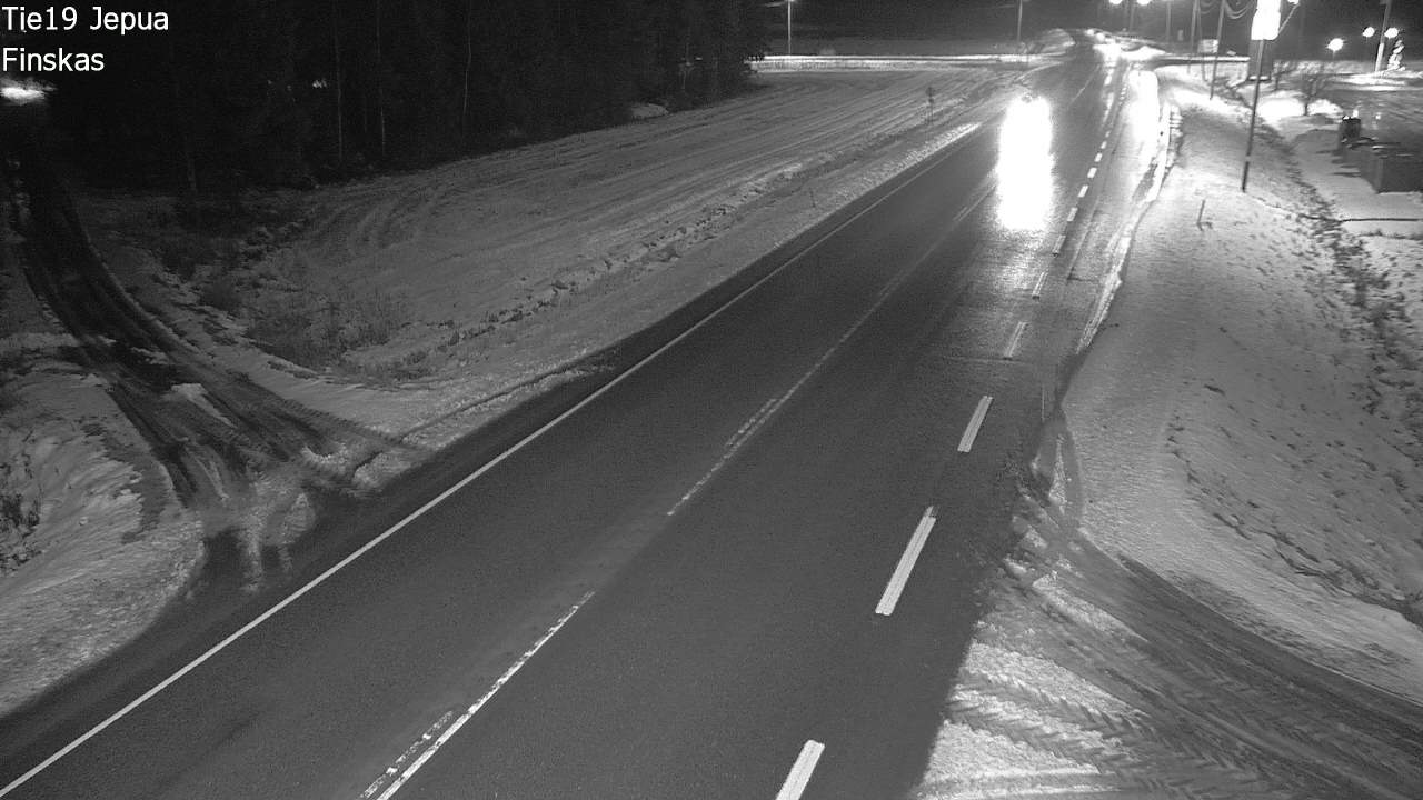 Weather Camera Image Väg 19 Jeppo, Uusikaarlepyy, Pohjanmaa