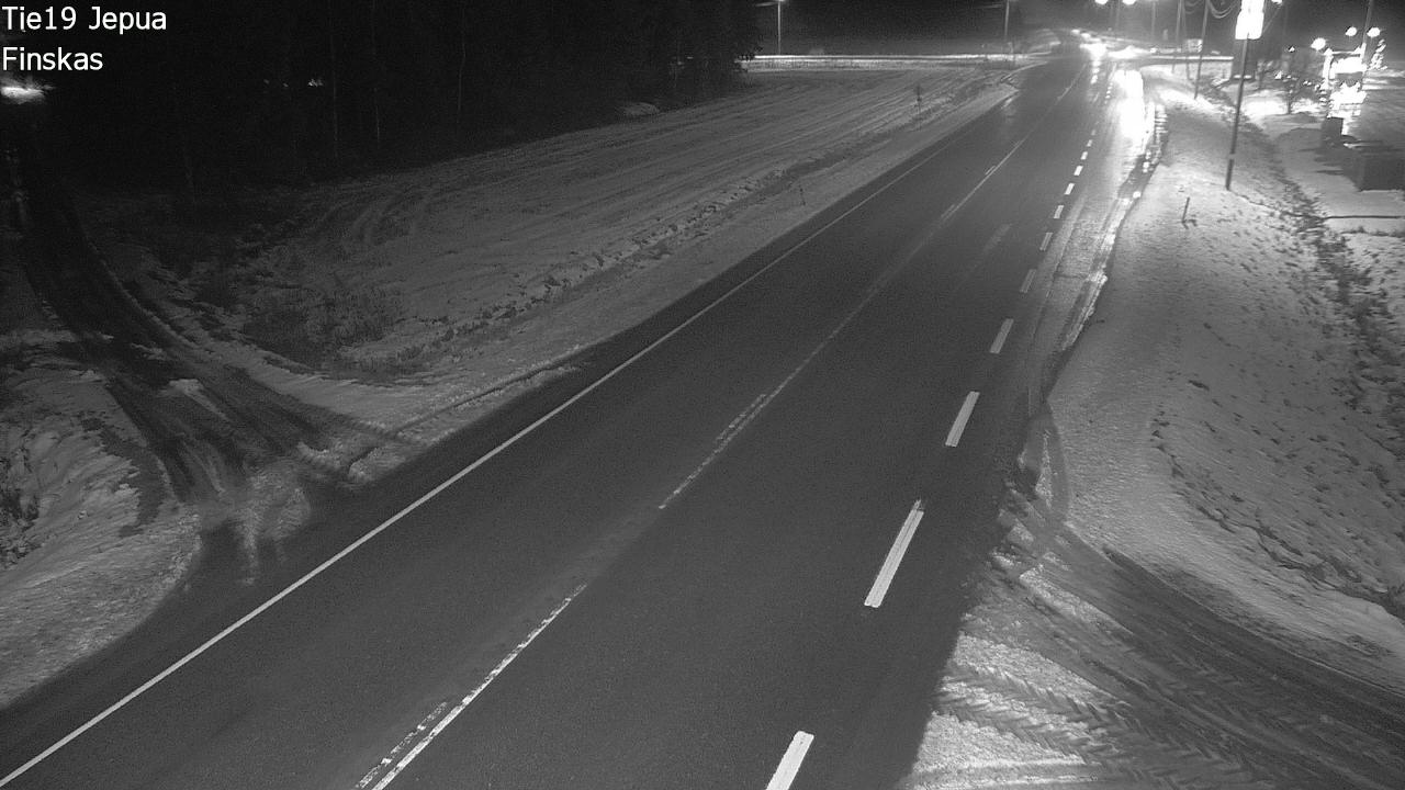 Weather Camera Image Väg 19 Jeppo, Uusikaarlepyy, Pohjanmaa