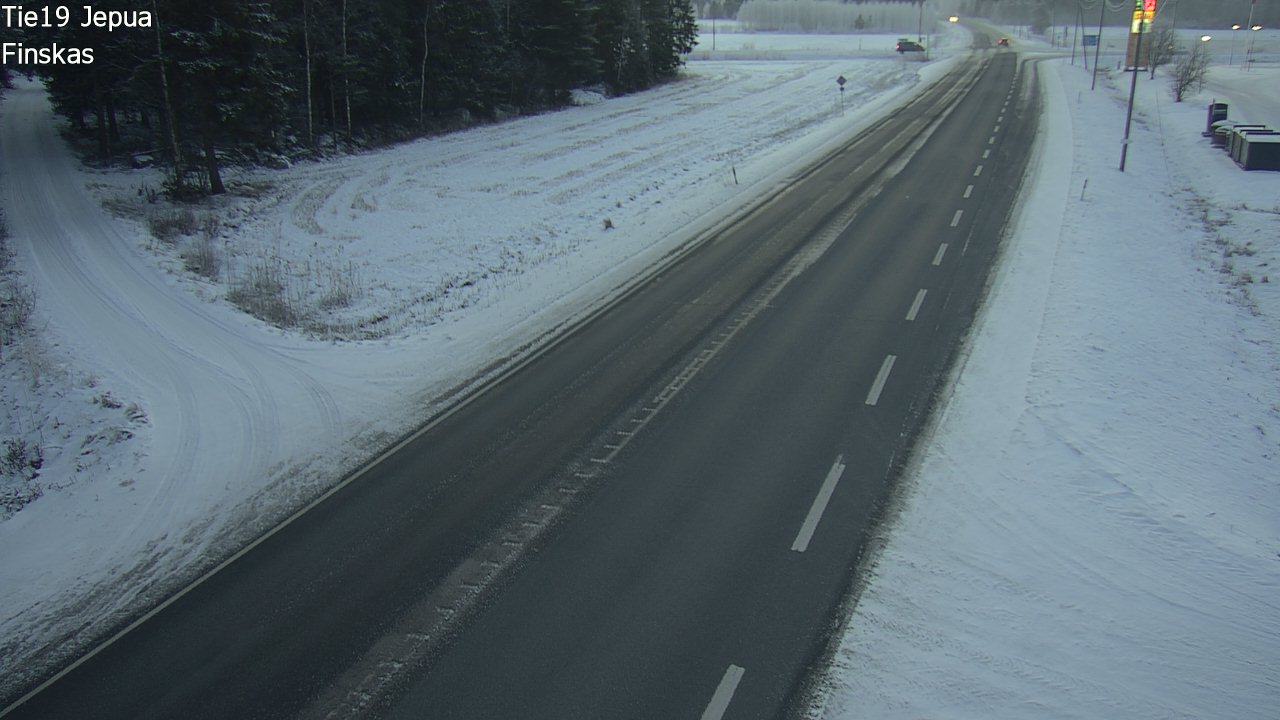 Kelikamerat Kuva Tie 19 Jepua, Uusikaarlepyy, Pohjanmaa
