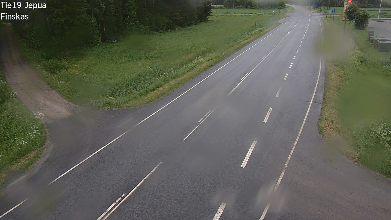 Weather Camera Image Road 19 Jepua, Uusikaarlepyy, Pohjanmaa
