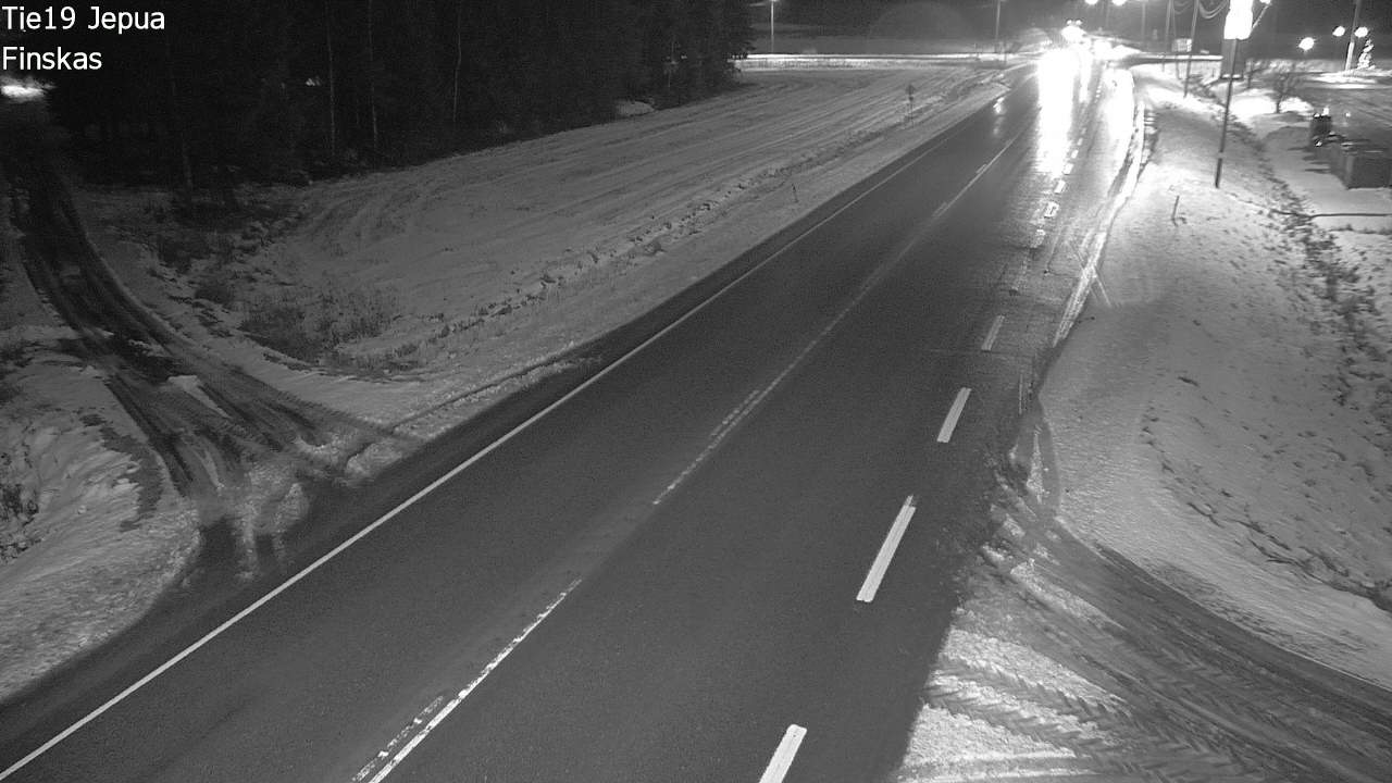 Weather Camera Image Väg 19 Jeppo, Uusikaarlepyy, Pohjanmaa