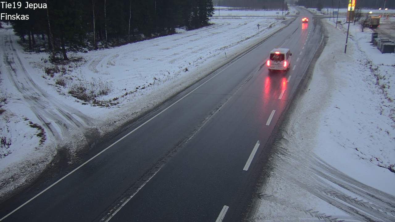 Weather Camera Image Väg 19 Jeppo, Uusikaarlepyy, Pohjanmaa