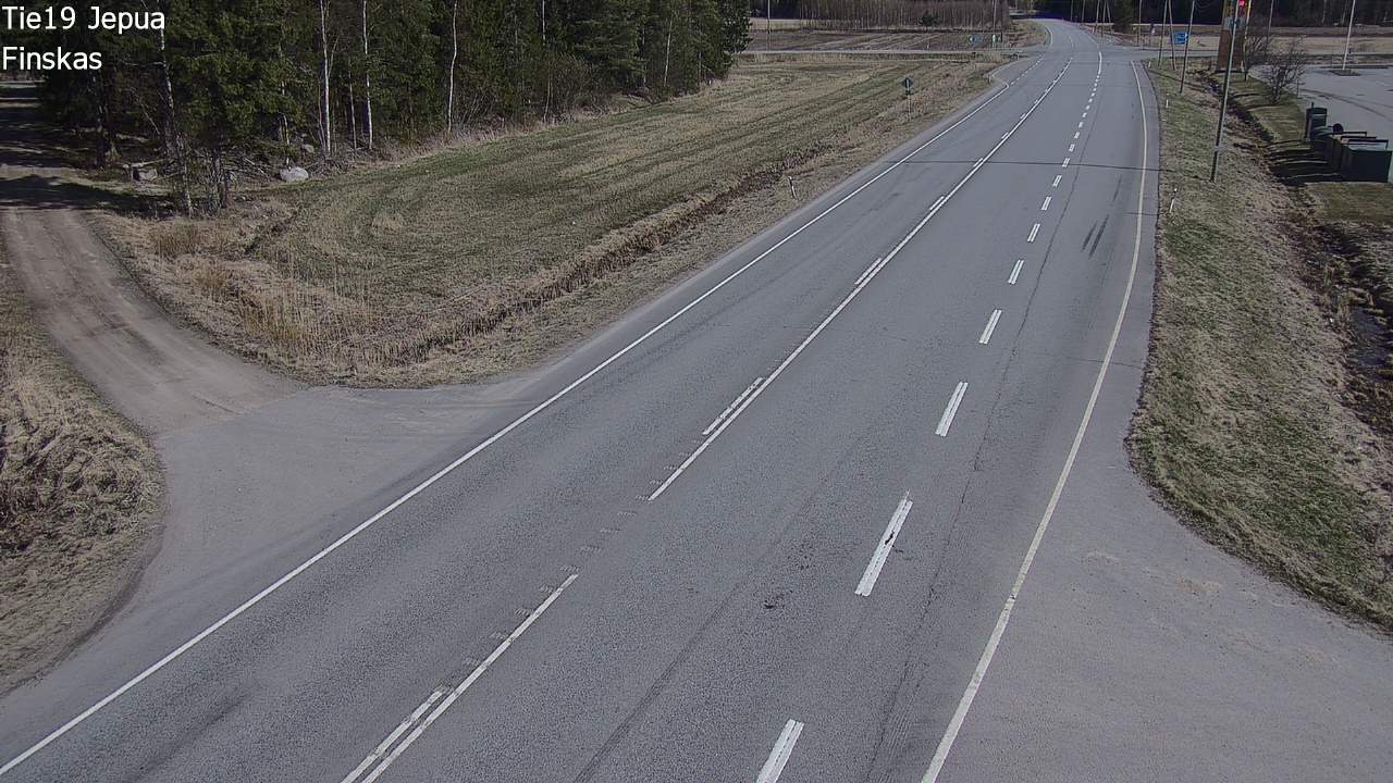 Kelikamerat Kuva Tie 19 Jepua, Uusikaarlepyy, Pohjanmaa