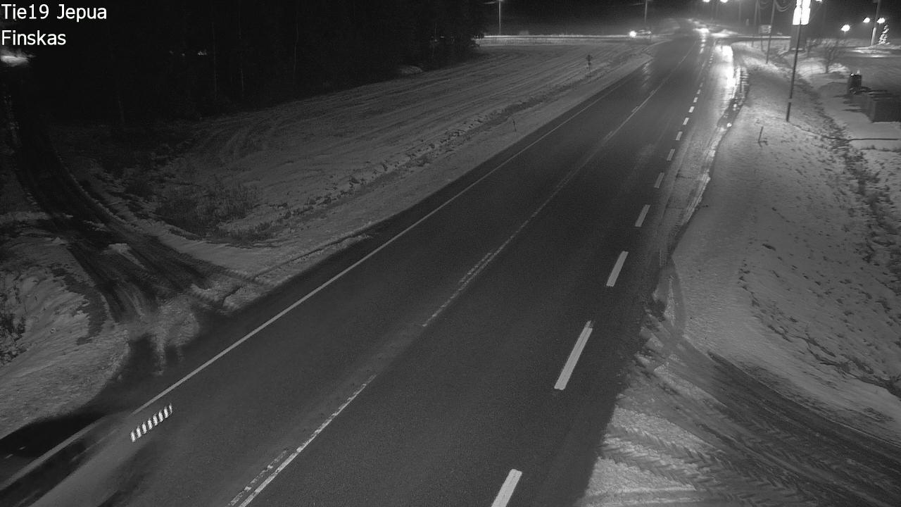 Weather Camera Image Väg 19 Jeppo, Uusikaarlepyy, Pohjanmaa