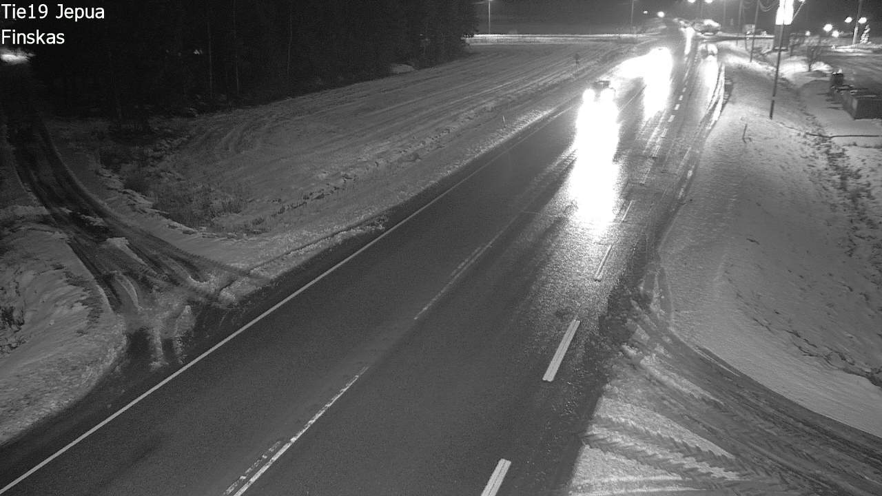 Weather Camera Image Väg 19 Jeppo, Uusikaarlepyy, Pohjanmaa