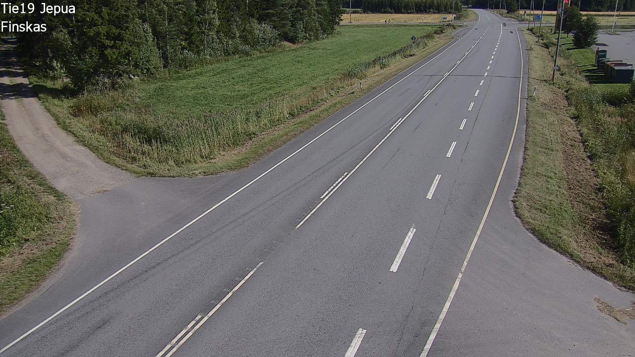 Kelikamerat Kuva Tie 19 Jepua, Uusikaarlepyy, Pohjanmaa