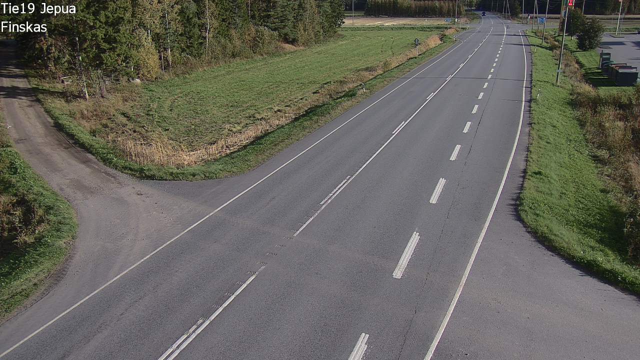 Kelikamerat Kuva Tie 19 Jepua, Uusikaarlepyy, Pohjanmaa