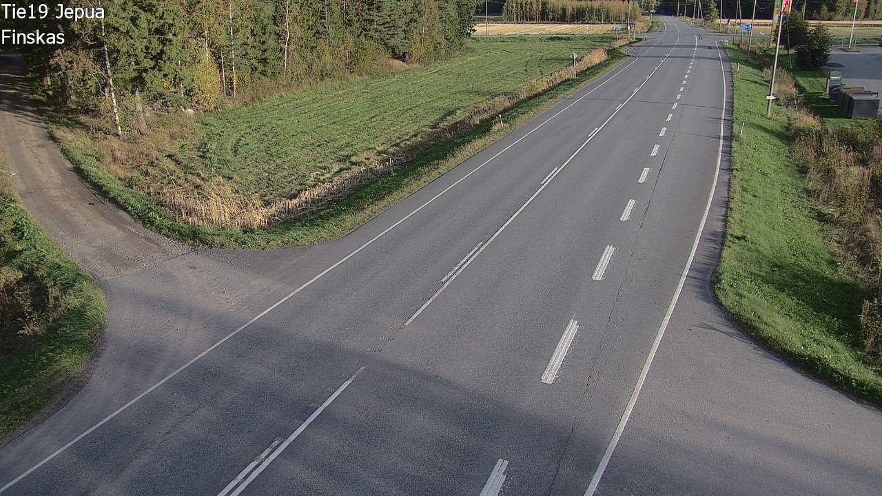 Kelikamerat Kuva Tie 19 Jepua, Uusikaarlepyy, Pohjanmaa
