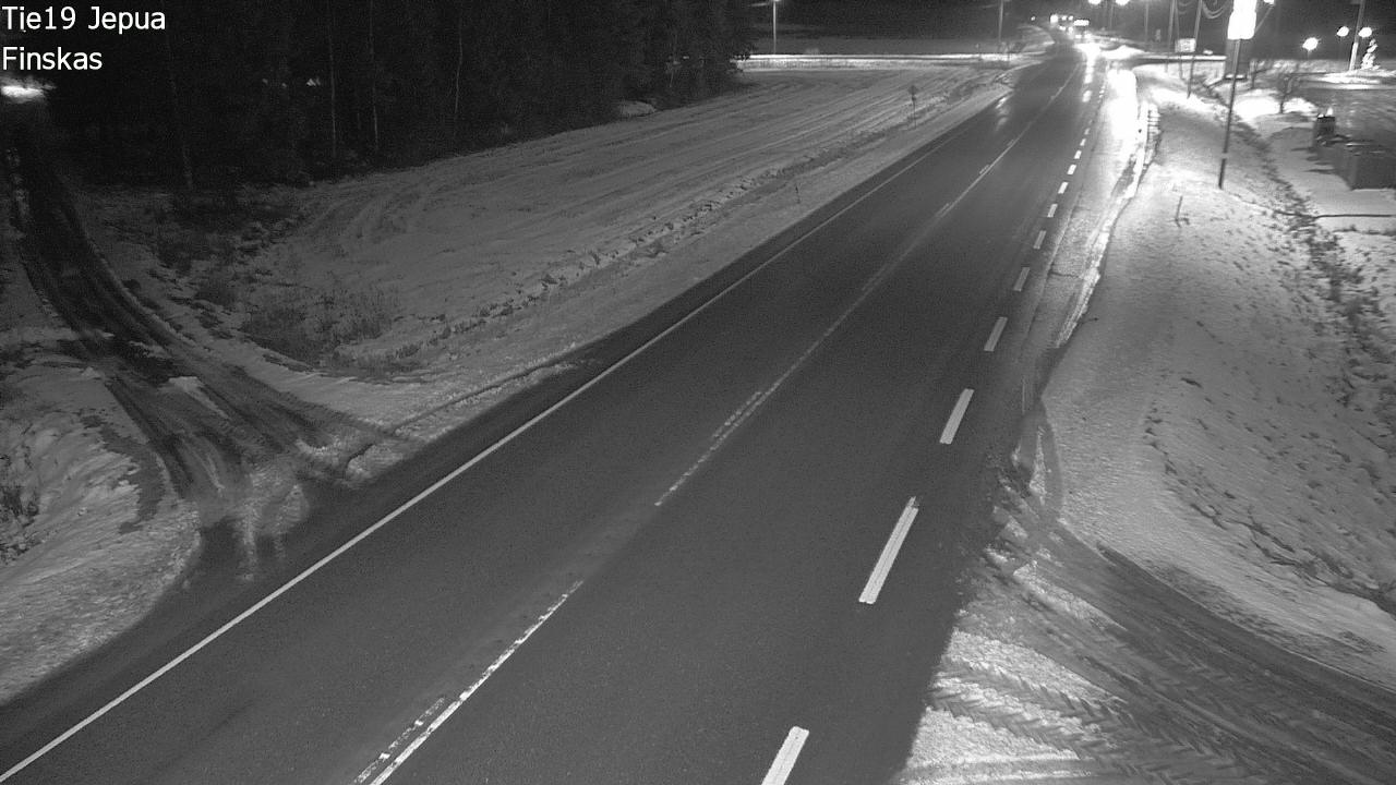 Weather Camera Image Väg 19 Jeppo, Uusikaarlepyy, Pohjanmaa