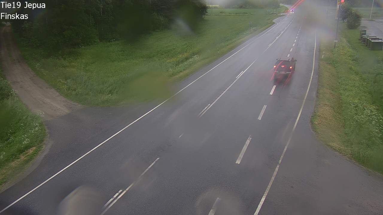 Weather Camera Image Road 19 Jepua, Uusikaarlepyy, Pohjanmaa