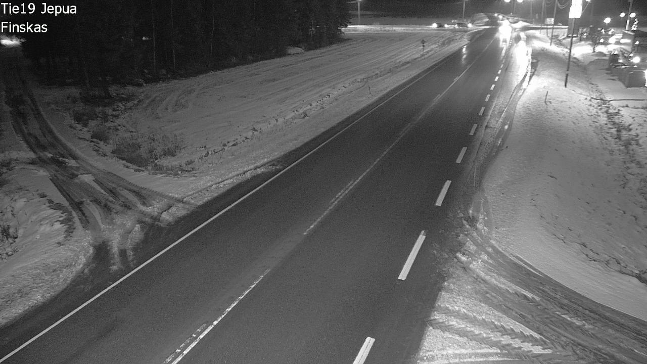 Weather Camera Image Väg 19 Jeppo, Uusikaarlepyy, Pohjanmaa