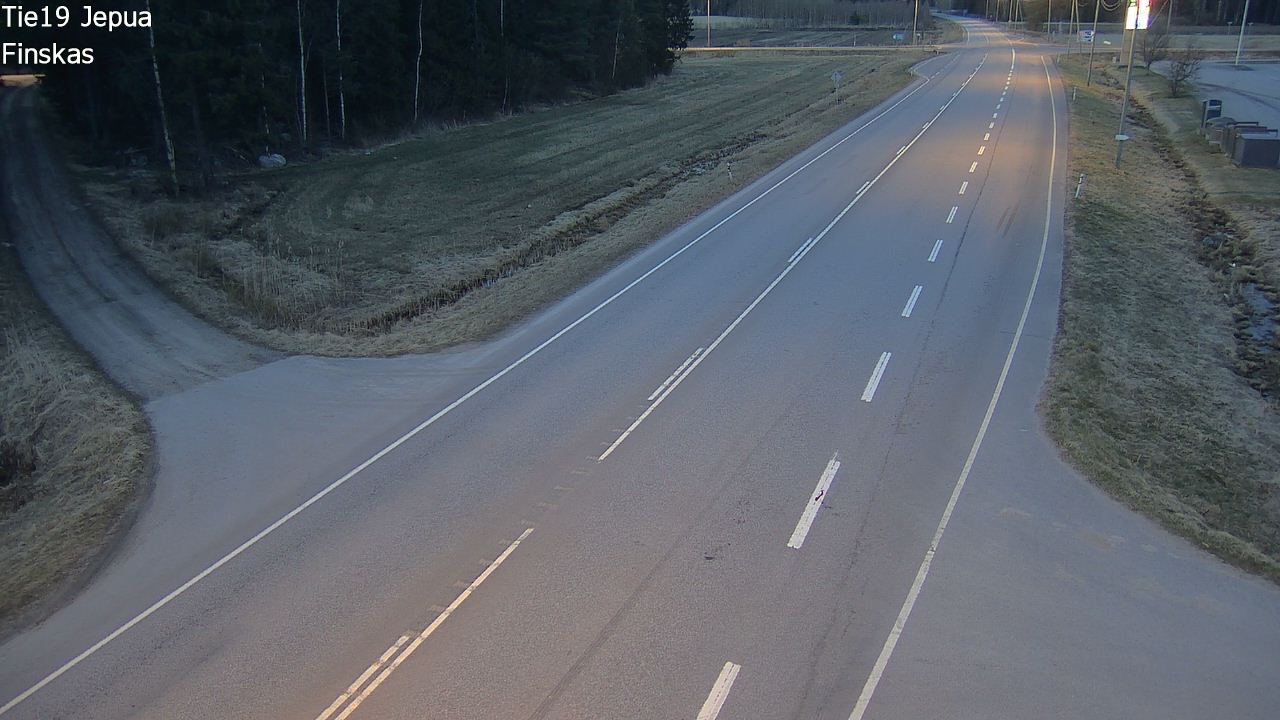 Kelikamerat Kuva Tie 19 Jepua, Uusikaarlepyy, Pohjanmaa
