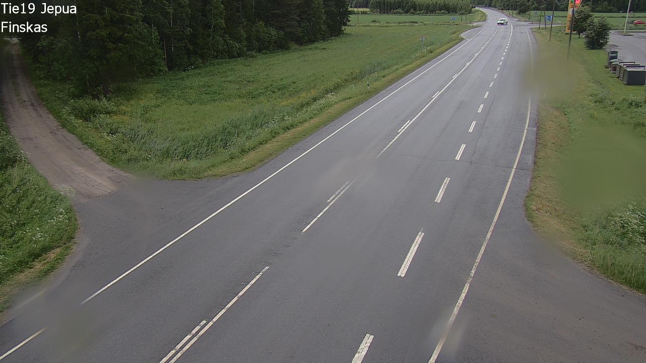 Weather Camera Image Road 19 Jepua, Uusikaarlepyy, Pohjanmaa